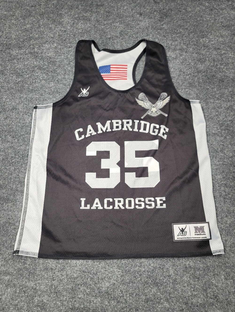 Womans Cambridge Lacrosse #35 Sleeveless Jersey Cambridge Mass.